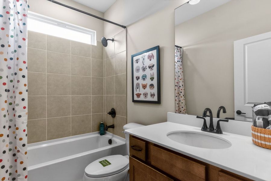 Furnished interior view inside a new home in Cape Overlook, Lillington (Image 15).