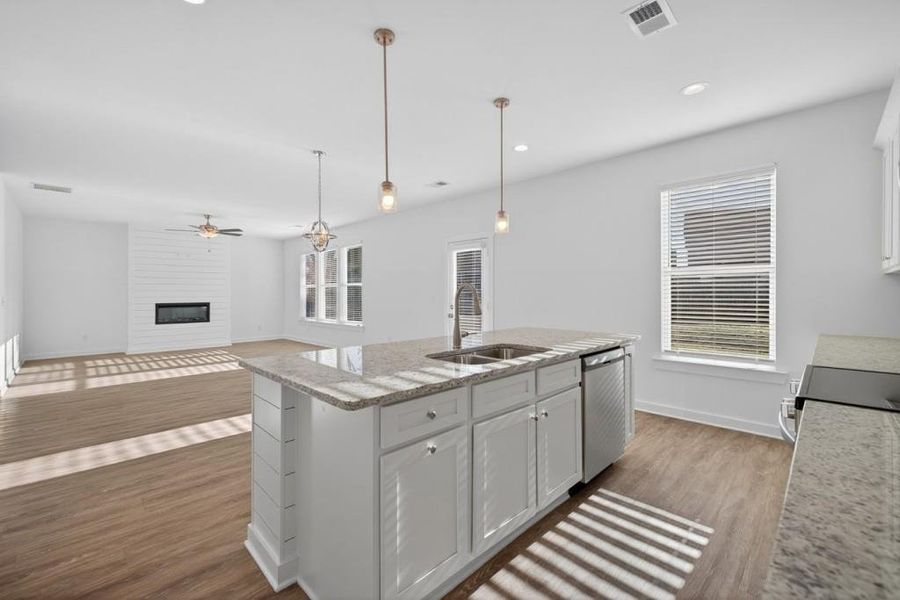 Furnished interior view inside a new home in Sutton’s Landing, Statham (Image 12).