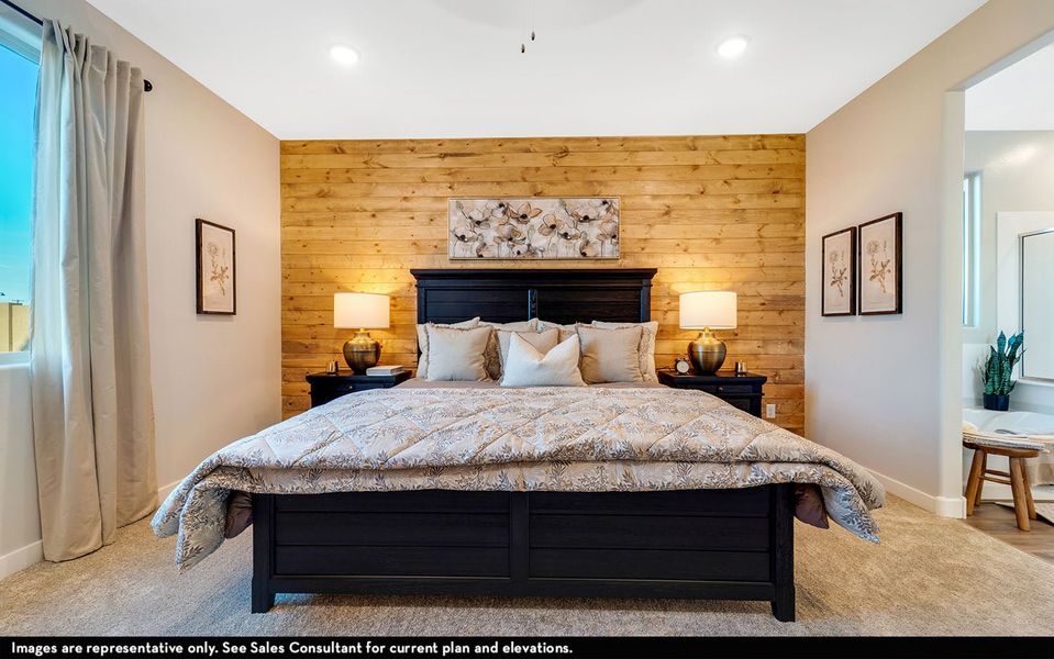 Representative furnished interior of a home built from the Tempe by CastleRock Communities in Rancho Mirage, Maricopa (Image 19).