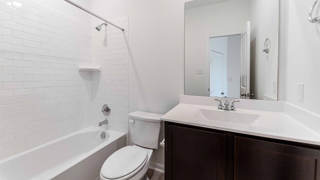 Furnished interior view inside a new home in Briarwood, Elgin (Image 9). Furnished interior view inside a new home in Briarwood, Elgin (Image 9).