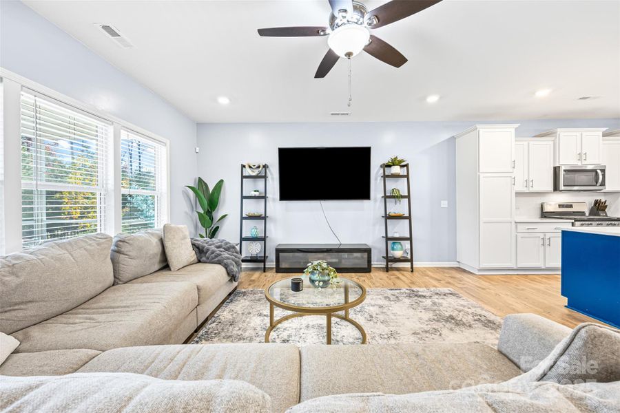 Furnished interior view inside a new home in , York (Image 18).