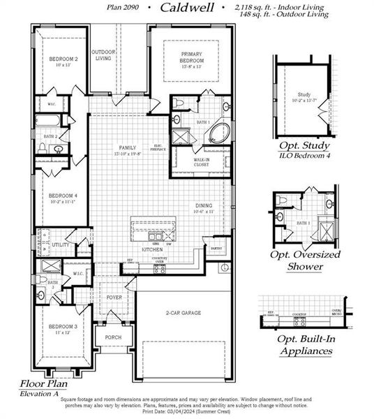 Caldwell Floorplan