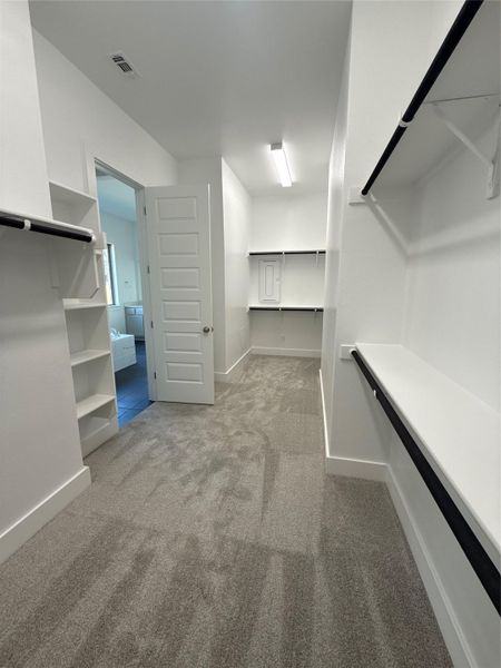 Walk-in Closet in Primary Bedroom