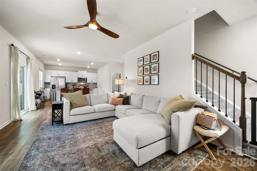 Furnished interior view inside a new home in Fergus Crossing, York (Image 7). Furnished interior view inside a new home in Fergus Crossing, York (Image 7).