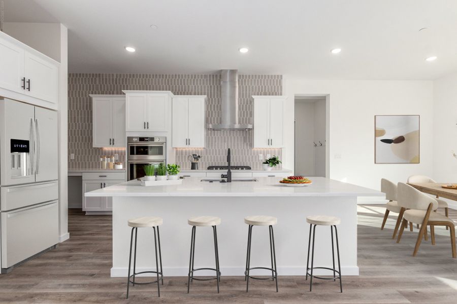 Furnished interior view inside a new home in Westerly, Erie (Image 6).