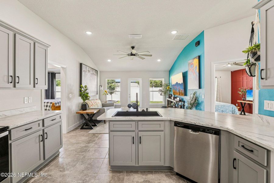 Furnished interior view inside a new home in , Cocoa (Image 18).