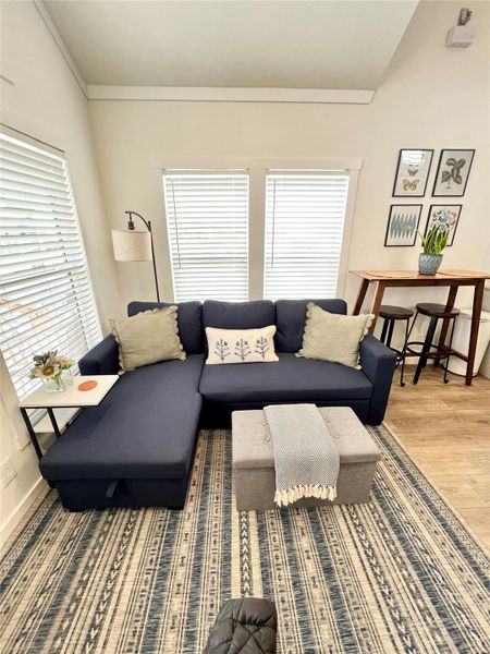 Furnished interior view inside a new home in , Fredericksburg (Image 9).
