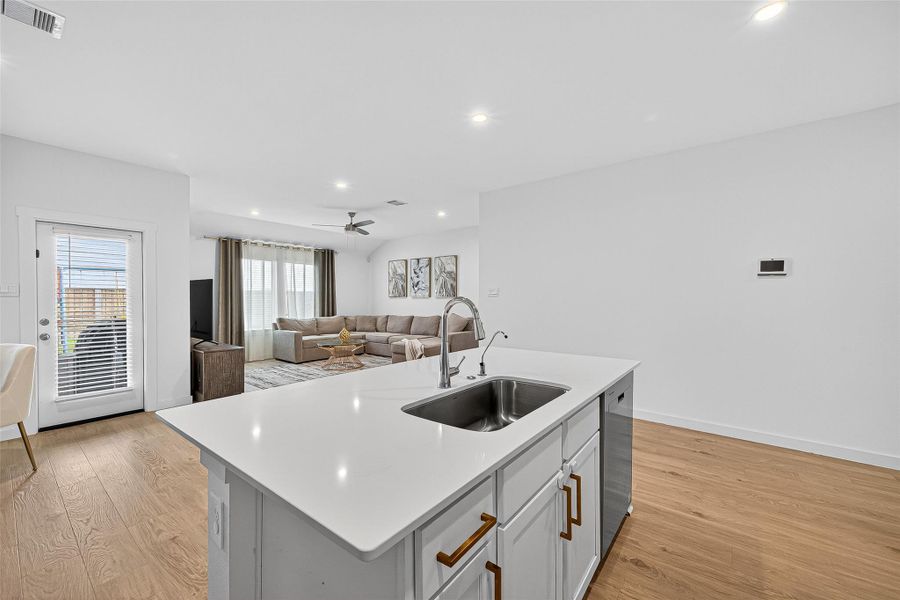 Furnished interior view inside a new home in , Katy (Image 21). Furnished interior view inside a new home in , Katy (Image 21).