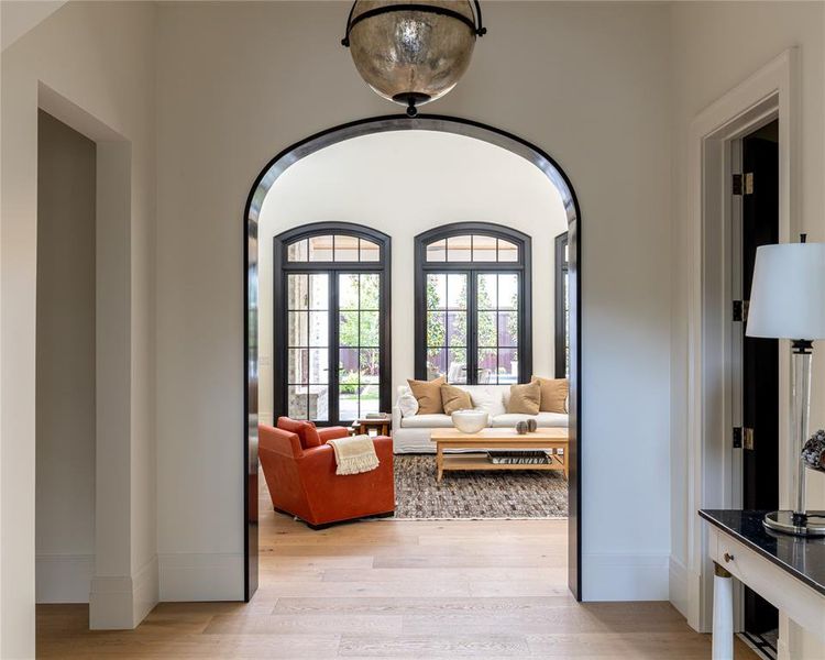 Furnished interior view inside a new home in , Dallas (Image 9). Furnished interior view inside a new home in , Dallas (Image 9).