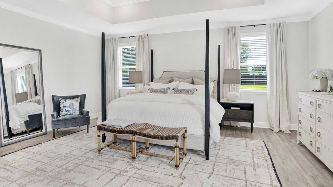 Representative furnished interior of a home built from the Venice by Maronda Homes in Seminole Bend, Pensacola (Image 20).