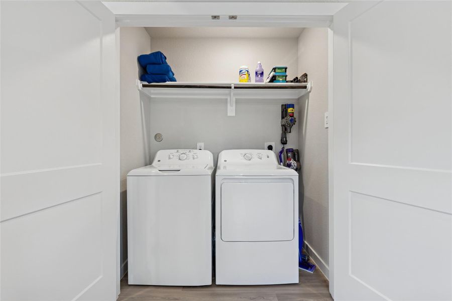 Furnished interior view inside a new home in , Willis (Image 7).