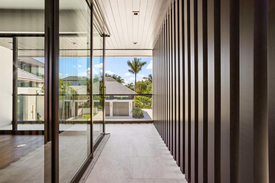 Furnished interior view inside a new home in , Jupiter (Image 68).