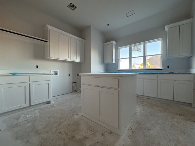 In-progress construction of a new home in Coyote Crossing, Godley, TX (Image 7).