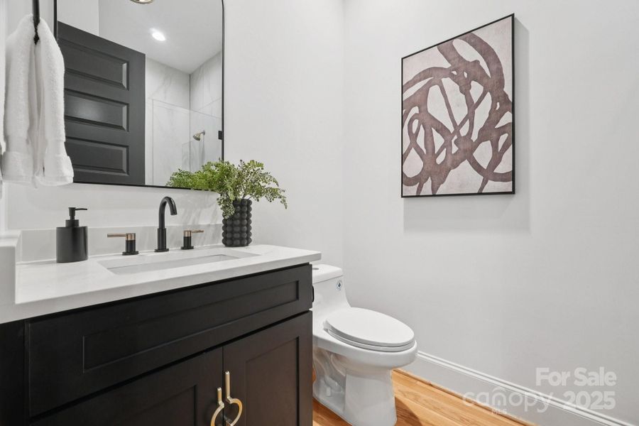 Furnished interior view inside a new home in , Charlotte (Image 9).