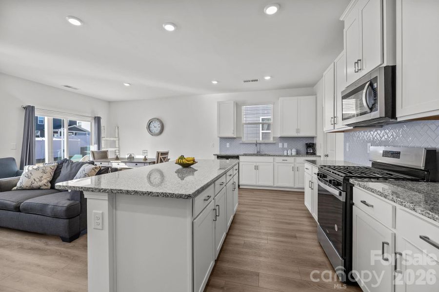 Furnished interior view inside a new home in Sheffield, Indian Trail (Image 14).