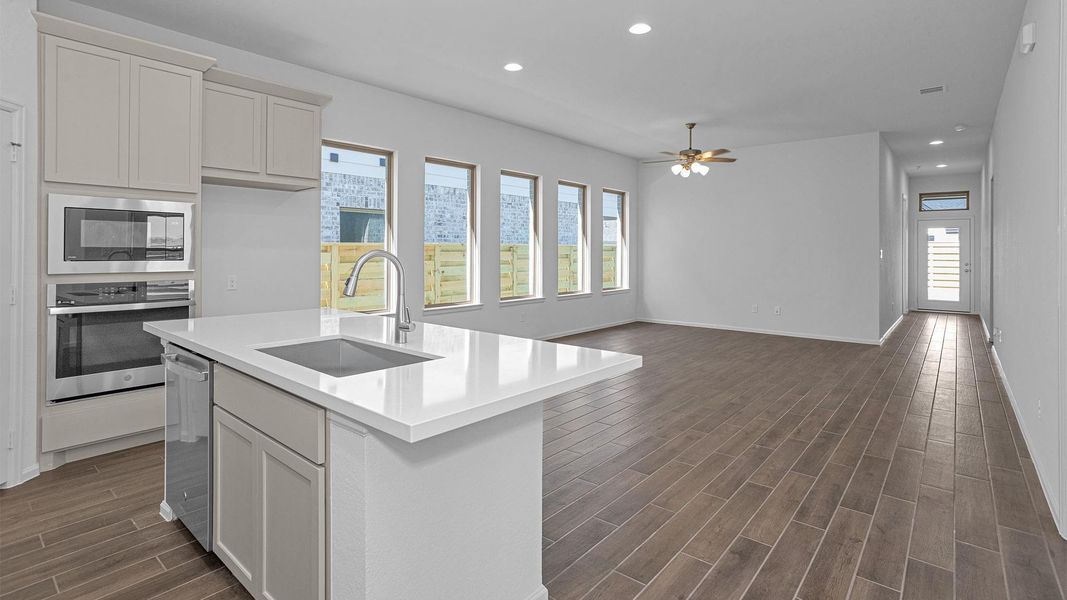 Furnished interior view inside a new home in Austin Point, Richmond (Image 4).