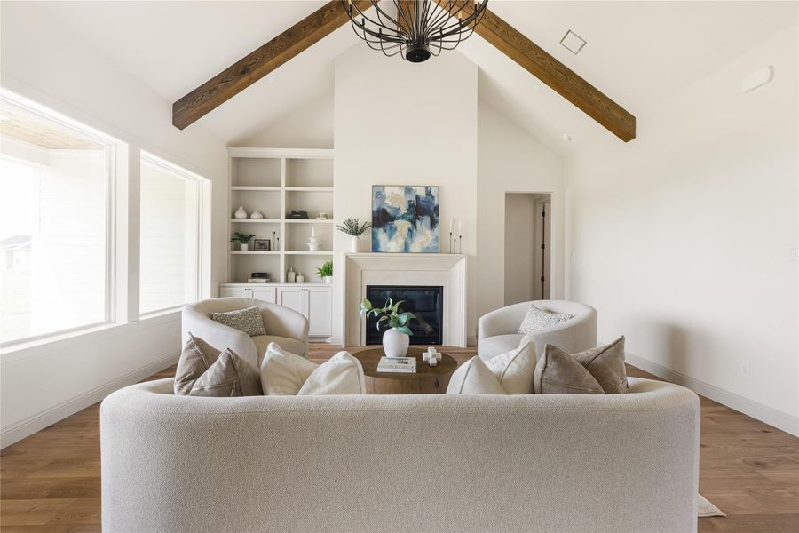 Furnished interior view inside a new home in , Chappell Hill (Image 24).