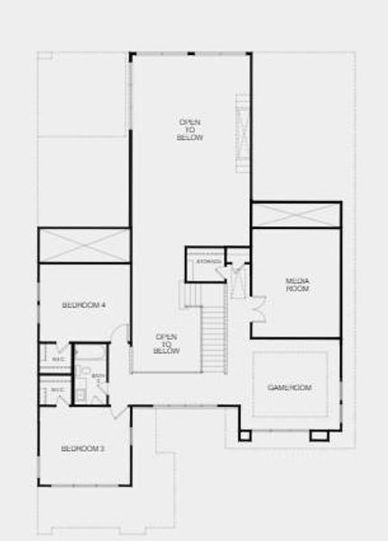 Structural options include: double door at entry, tub in primary bath, and bath 4.