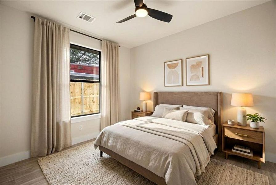 Furnished interior view inside a new home in , Granbury (Image 10).