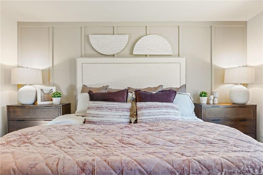 Furnished interior view inside a new home in Ashley Falls, Douglasville (Image 21). Furnished interior view inside a new home in Ashley Falls, Douglasville (Image 21).