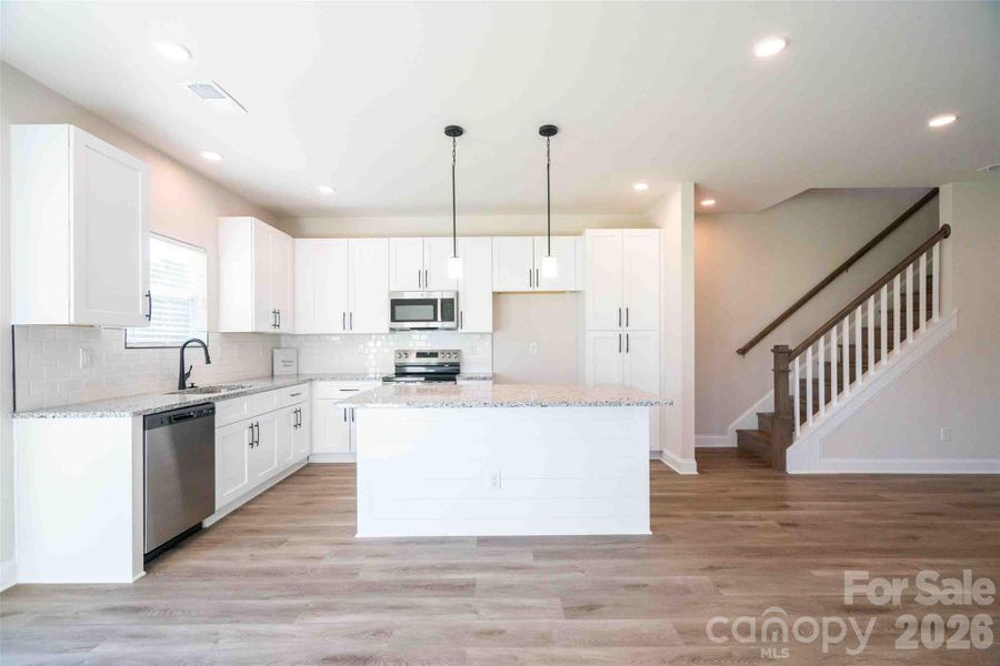 Furnished interior view inside a new home in , Mooresville (Image 3).