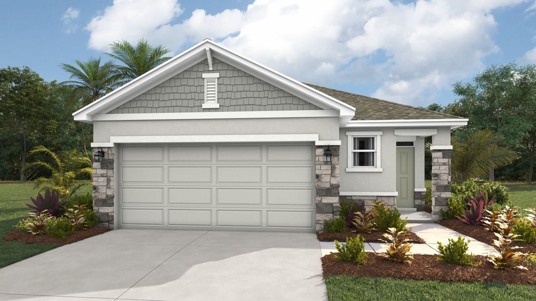 Representative exterior photo of a completed home built from the Allex by D.R. Horton in Westhaven at Heritage Harbour, Bradenton, FL (Image 17). Representative exterior photo of a completed home built from the Allex by D.R. Horton in Westhaven at Heritage Harbour, Bradenton, FL (Image 17).