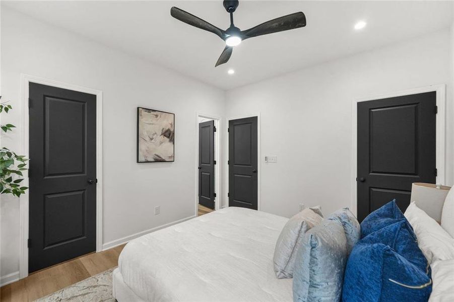 Furnished interior view inside a new home in , Atlanta (Image 25).