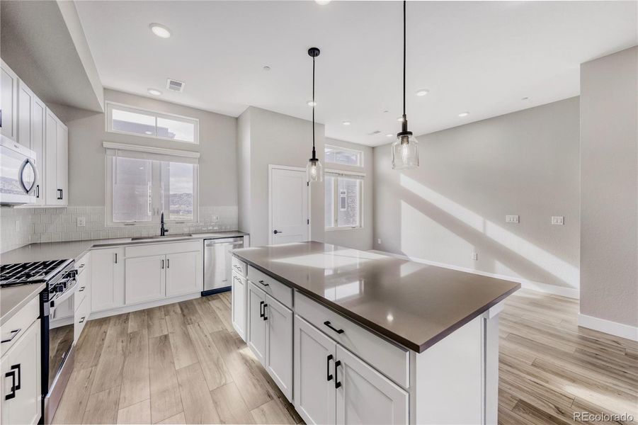 Furnished interior view inside a new home in Solterra, Lakewood (Image 7).
