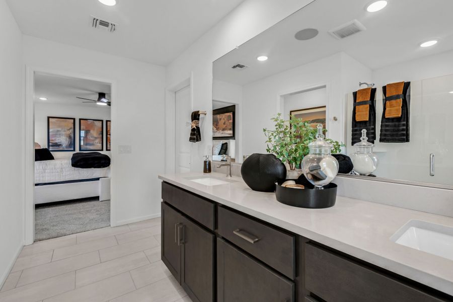 Representative furnished interior of a home built from the Walnut by Mattamy Homes in Blackhawk, Tucson (Image 14). Representative furnished interior of a home built from the Walnut by Mattamy Homes in Blackhawk, Tucson (Image 14).