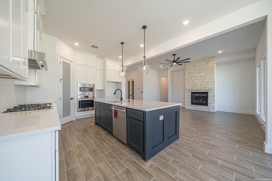 Furnished interior view inside a new home in , Kerrville (Image 6).