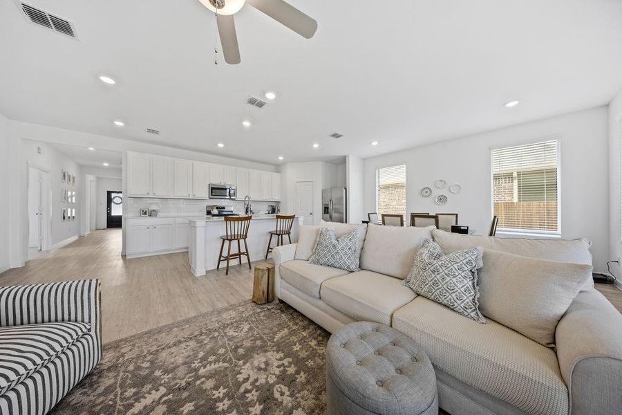 Furnished interior view inside a new home in , McKinney (Image 7). Furnished interior view inside a new home in , McKinney (Image 7).