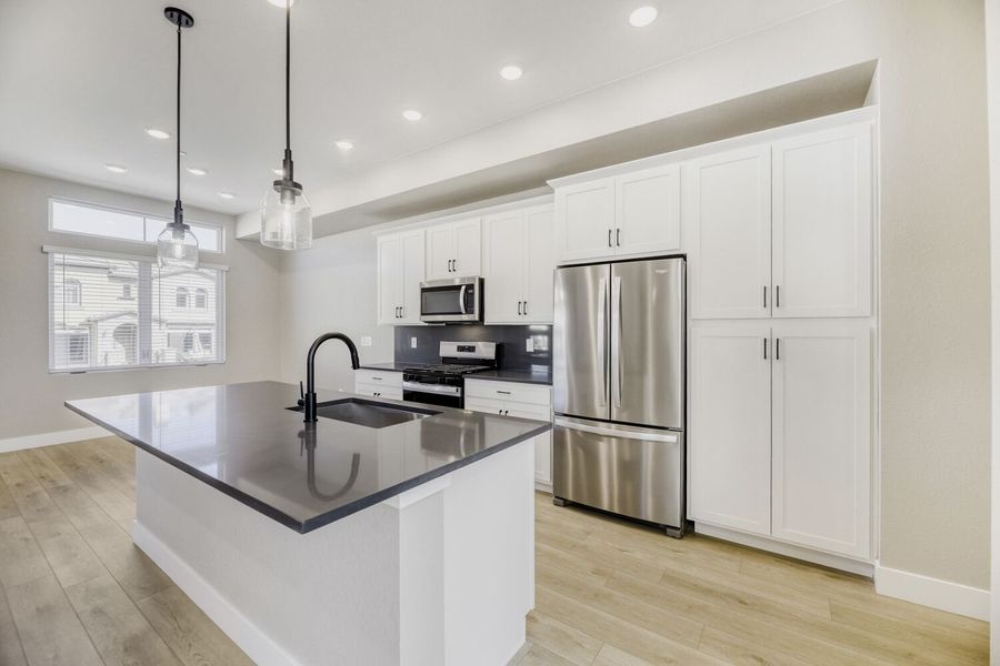 Furnished interior view inside a new home in Solterra, Lakewood (Image 3).