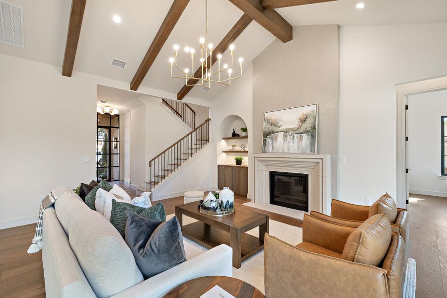 Furnished interior view inside a new home in , Austin (Image 7).