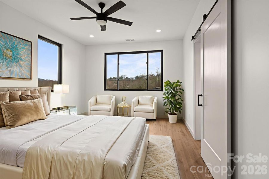 Virtually staged furniture