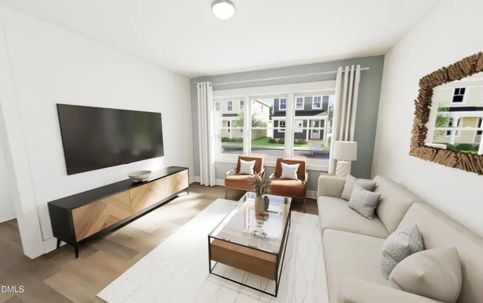 Family room rendering