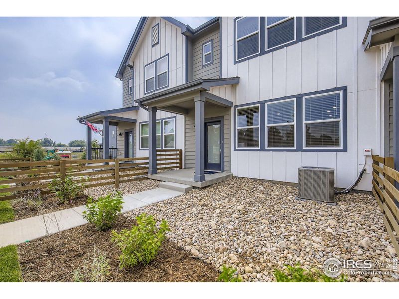 Exterior details and patio area of a home in , Fort Collins (Image 15).