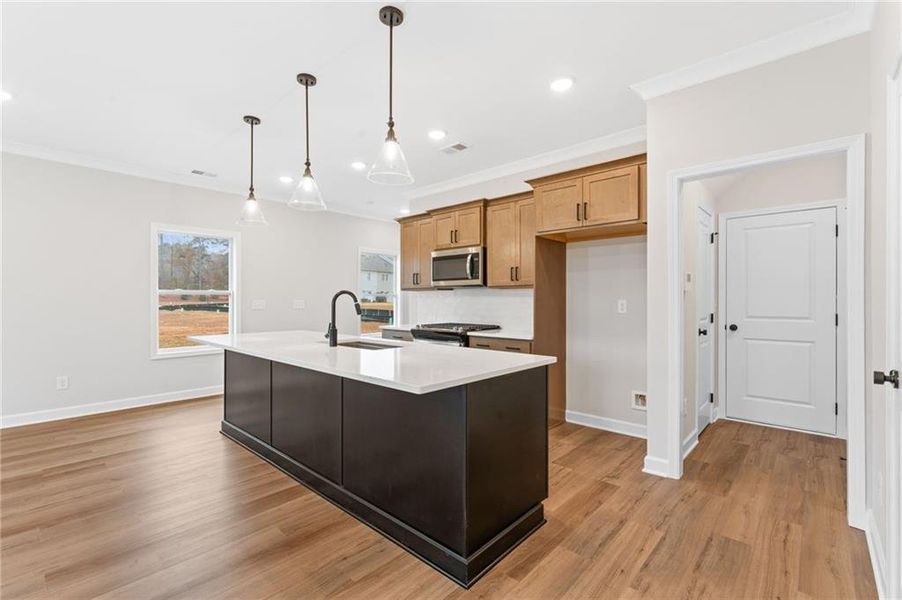 Furnished interior view inside a new home in Cherokee Township, Acworth (Image 16).
