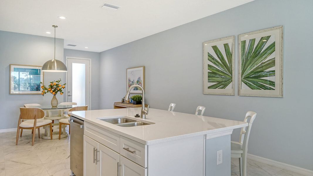 Furnished interior view inside a new home in Grand Park Real Estate and Homes for Sale in Sarasota, FL - Neal Communities, Sarasota (Image 14).