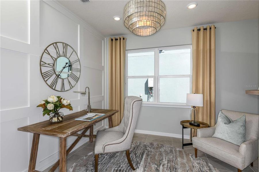 Furnished interior view inside a new home in Del Webb Sunbridge, St. Cloud (Image 29).