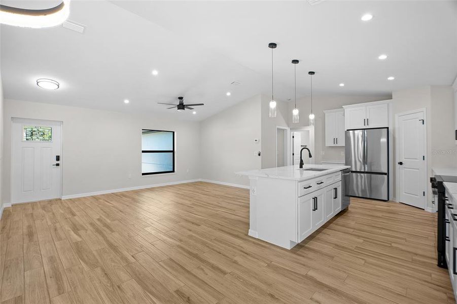 Furnished interior view inside a new home in , North Port (Image 6).