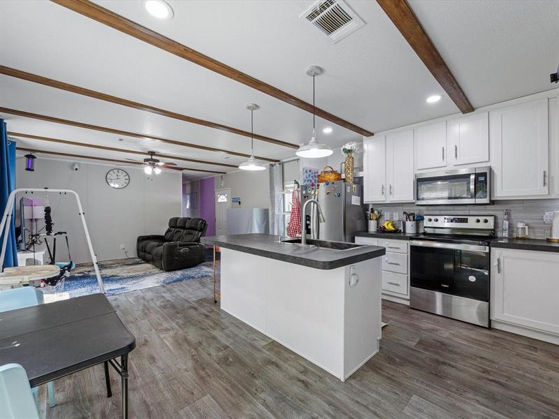 Furnished interior view inside a new home in , Gun Barrel City (Image 14). Furnished interior view inside a new home in , Gun Barrel City (Image 14).