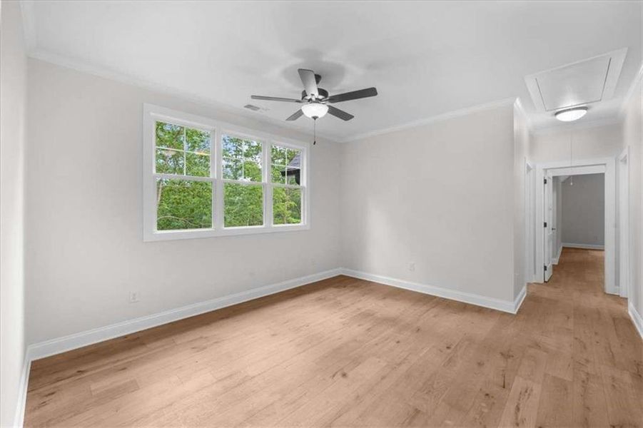 Spacious, unfurnished interior of a new home in , Cornelia (Image 66).