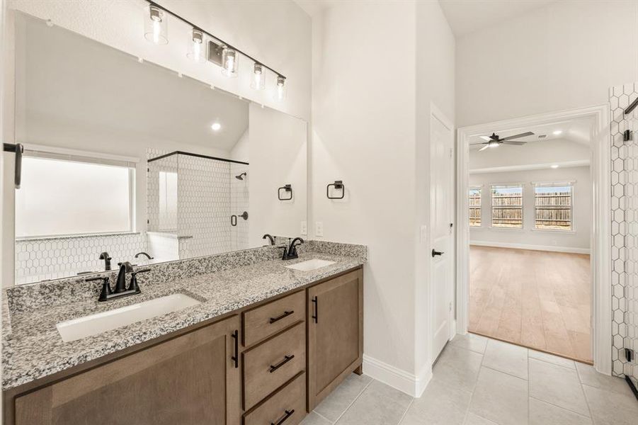 Furnished interior view inside a new home in Mockingbird Heights Classic 60, Midlothian (Image 9). Furnished interior view inside a new home in Mockingbird Heights Classic 60, Midlothian (Image 9).