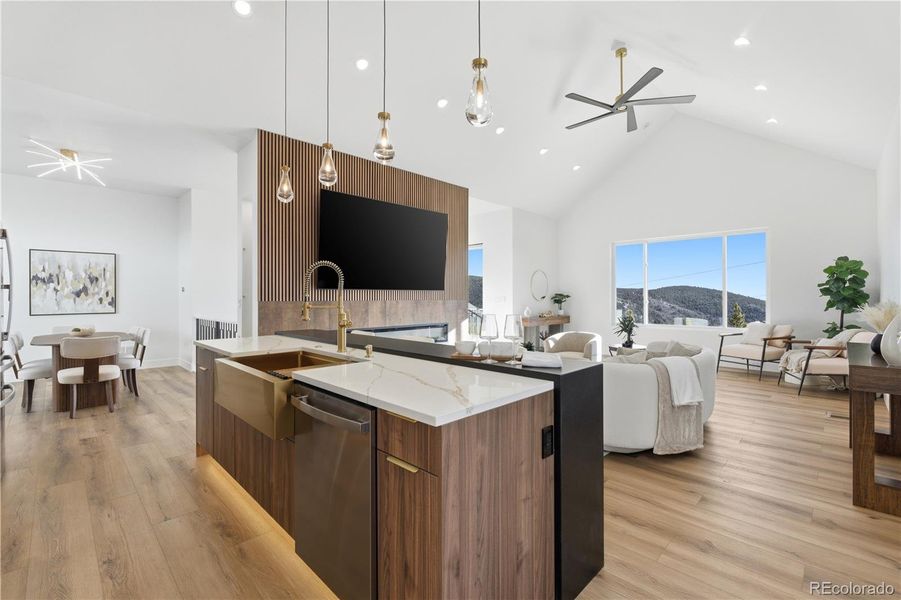 Furnished interior view inside a new home in , Idaho Springs (Image 14). Furnished interior view inside a new home in , Idaho Springs (Image 14).