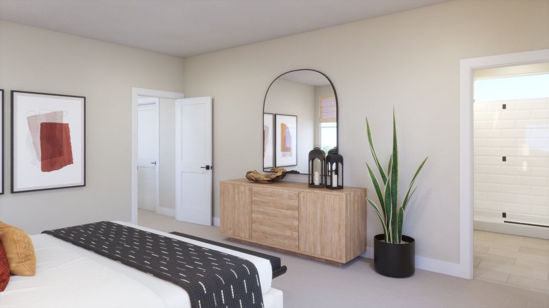 Furnished interior view inside a new home in Freedom at Anthem, Kyle (Image 9). Furnished interior view inside a new home in Freedom at Anthem, Kyle (Image 9).