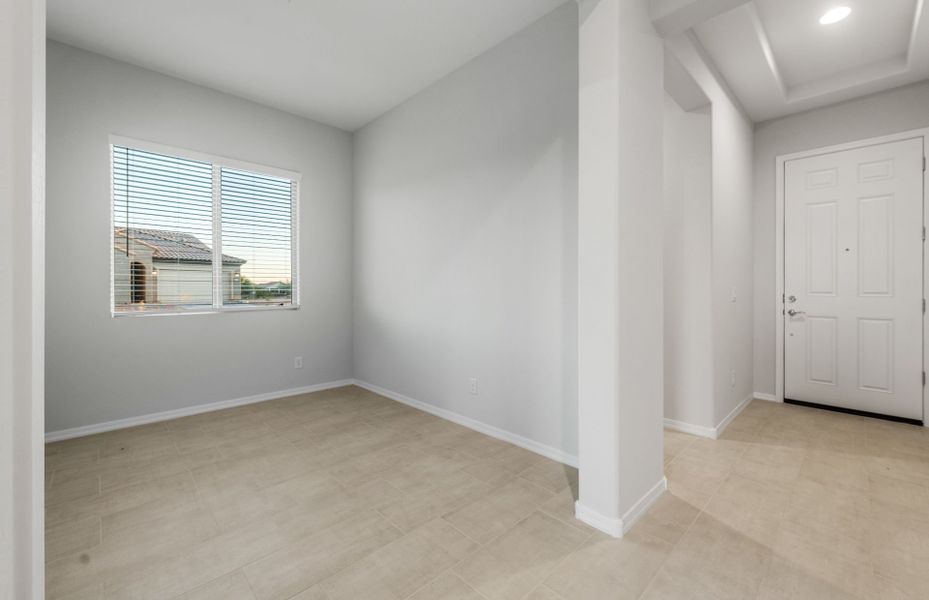 Spacious, unfurnished interior of a new home in Sun City Festival, Buckeye (Image 23). Spacious, unfurnished interior of a new home in Sun City Festival, Buckeye (Image 23).