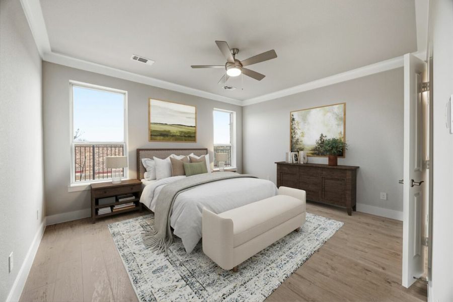Representative furnished interior of a home built from the Milan by Ladera Texas in Ladera Little Elm, Little Elm (Image 6). Representative furnished interior of a home built from the Milan by Ladera Texas in Ladera Little Elm, Little Elm (Image 6).