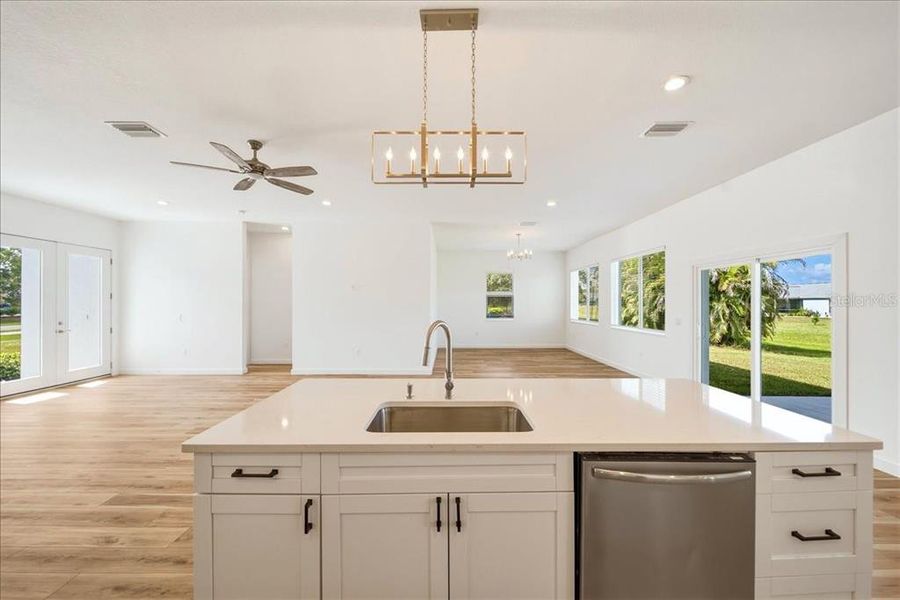 Furnished interior view inside a new home in , Punta Gorda (Image 19).