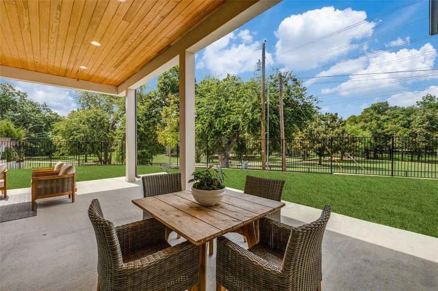Furnished interior view inside a new home in , Dallas (Image 3).
