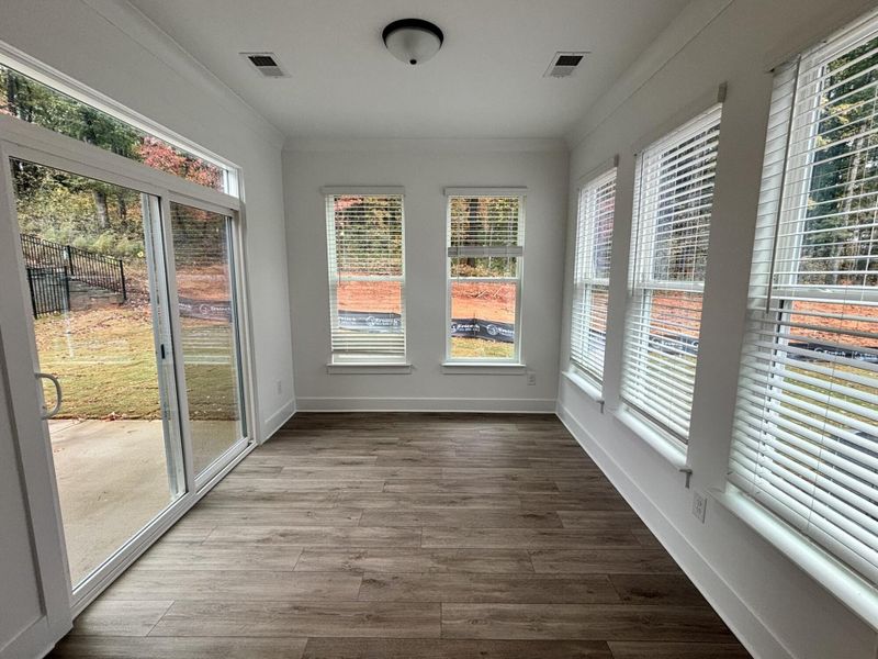 Spacious, unfurnished interior of a new home in Villas at Prestwick, Mooresville (Image 11). Spacious, unfurnished interior of a new home in Villas at Prestwick, Mooresville (Image 11).